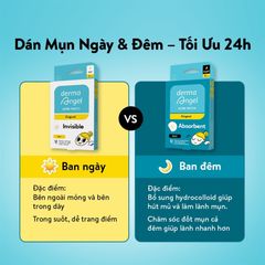 Miếng Dán Mụn Derma Angel Acne Patch 12 Miếng