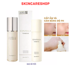 Nước Hoa Hồng Căng Mịn Sáng Da Dr.Pepti Centella Toner EX 180ml