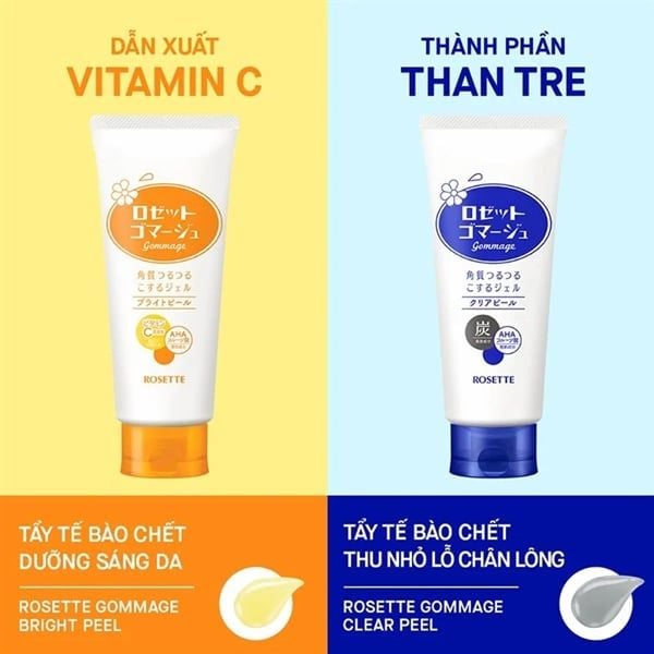 Tẩy Tế Bào Chết Dạng Gel Chiết Xuất Từ Thiên Nhiên Rosette Gommage 120g