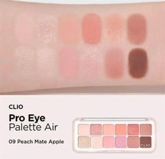 Bảng mắt Clio Pro Eye Palette Air 0.6gx12 #09 Peach Mate Apple