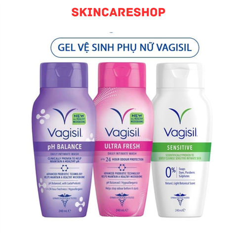 Dung Dịch Vệ Sinh Phụ Nữ Dạng Gel Vagisil Daily Intimate Wash 240ml