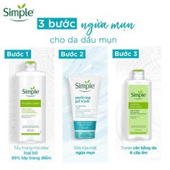 Nước Hoa Hồng Cho Da Nhạy Cảm Simple Soothing Facial 200ml