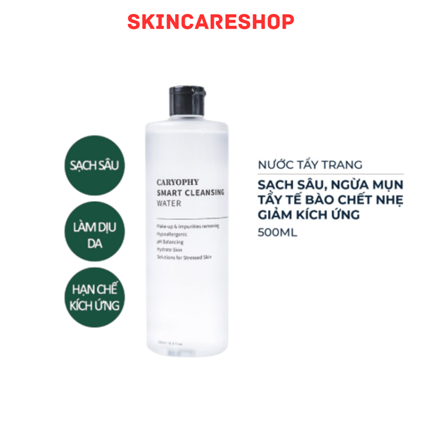 Nước tẩy trang Caryophy Smart Cleansing Water