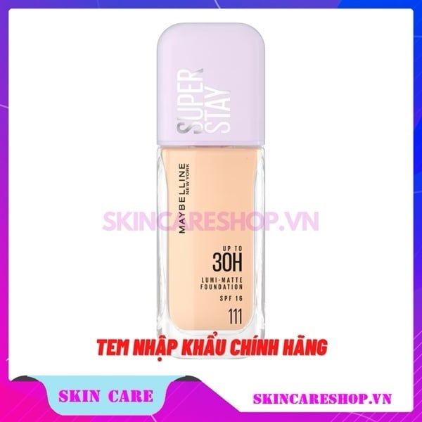 Kem Nền Maybelline Superstay Up To 30H Lumi-Matte SPF16 PA+++ 35ml