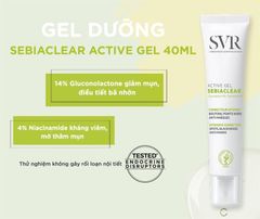 Kem Dưỡng Làm Giảm Mụn SVR Sebiaclear Active Gel 40ml