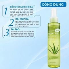 Xịt Khoáng Aspasia Moist Up Face Mist Aloe 150ml