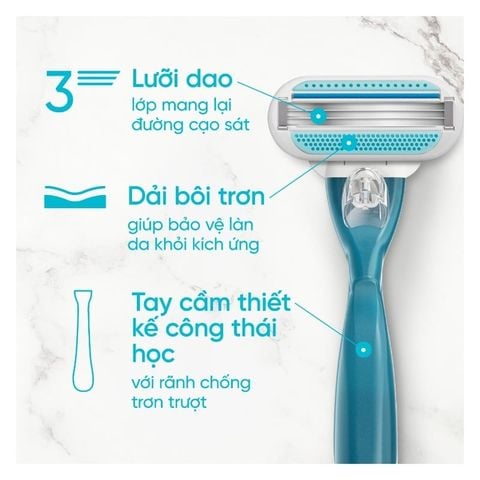 Dao Cạo Cho Nữ Gillette Venus Comfortglide Smooth