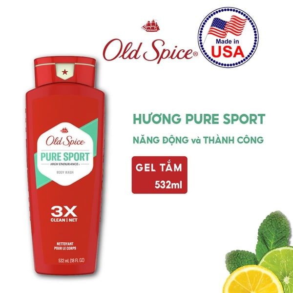 Sữa Tắm Old Spice High Endurance 532ml