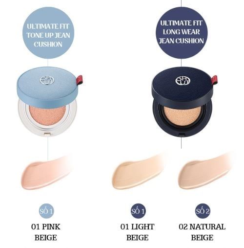 Phấn Nước Kiềm Dầu OHUI Ultimate Longwear Jean Cushion SPF35+ PA+++ (15gx2)