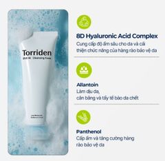 Sữa Rửa Mặt Torriden Dive In Cleansing Foam 30ml