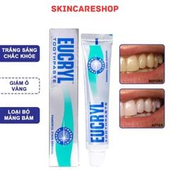 Kem Đánh Răng Tẩy Trắng Eucryl Toothpaste 62g