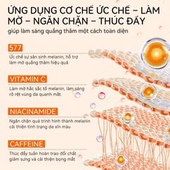 Kem mắt Lanbena Vitamin C Brightening Eye Cream 15ml