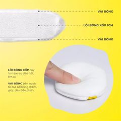 Sét 2 Bông Lemonade Loose Powder Puff Set 2PCS