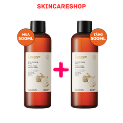 Combo Cocoon Nước Tẩy Trang Bí Đao 500ml