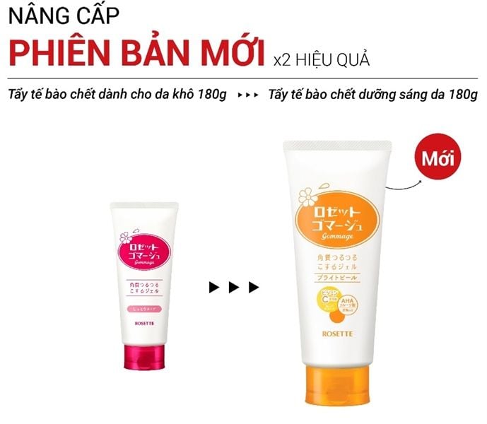 Tẩy Tế Bào Chết Dạng Gel Chiết Xuất Từ Thiên Nhiên Rosette Gommage 120g
