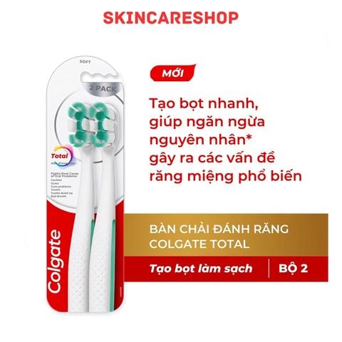 Bàn Chải Đánh Răng Colgate Total 2Pcs