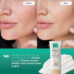 Kem Chống Nắng MartiDerm The Originals Proteos Screen SPF50+ Fluid Cream 40ml