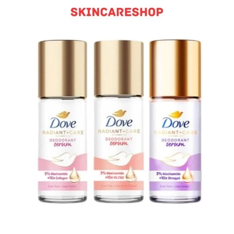 Lăn Khử Mùi Sáng Da, Mờ Thâm Dove Deodorant Serum 45ml