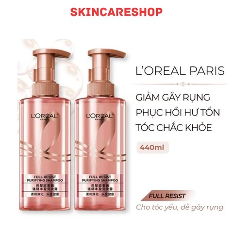Bộ dầu gội xả L’oreal Paris Elseve Full Resist 440ml