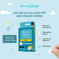 Miếng Dán Mụn Derma Angel Acne Patch 12 Miếng