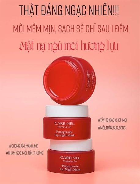 Mặt Nạ Ngủ Cho Môi CARE:NEL Lip Night Mask 5g