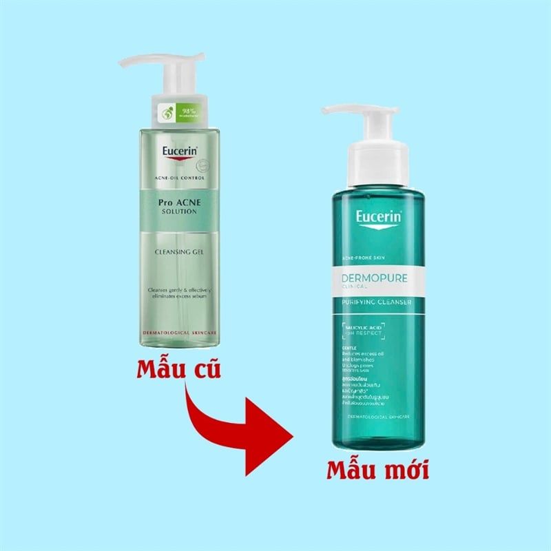 Sữa Rửa Mặt Eucerin Dermopure Clinical Purifying Cleanser