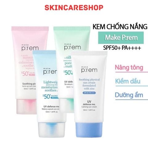 Kem Chống Nắng Make P:rem 50ml