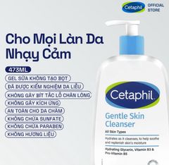Sữa rửa mặt Cetaphil Gentle Skin Cleanser