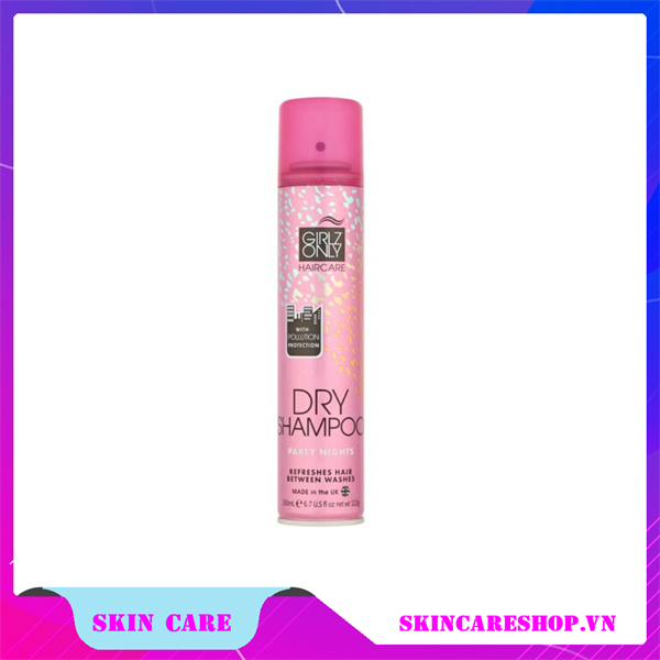 Dầu Gội Khô Girlz Only 200ml