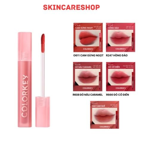 Son Kem Lì Colorkey Airy Velvet Lip Lacquer 2,5g