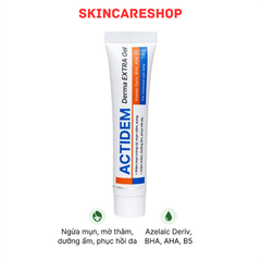 Gel Giảm Mụn Mờ Thâm Actidem Derma Extra Gel 18g