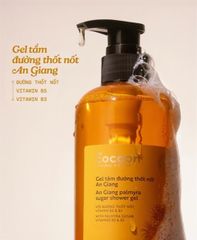 Gel Tắm Cocoon Đường Thốt Nốt An Giang Palmyra Sugar Shower 500ml