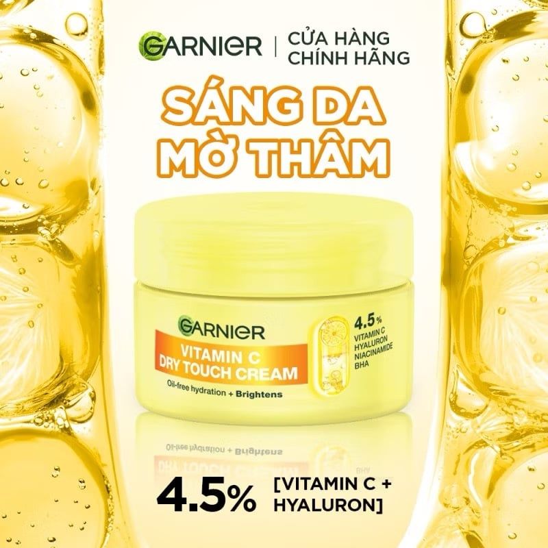 Kem Dưỡng Ẩm Garnier Dry Touch Cream 30ml