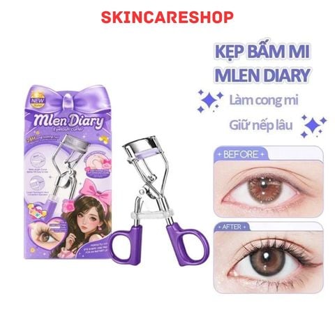 Kẹp Bấm Mi Mlen Diary Làm Cong Mi, Giữ Nếp Lâu