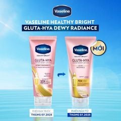 Serum Dưỡng Thể Vaseline Healthy Bright Gluta Hya Burst Lotion 300ml
