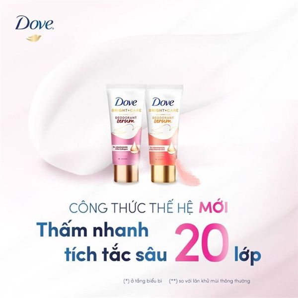 Serum Khử Mùi Dove Deodorant Dry Serum 40ml