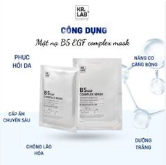 Mặt Nạ Kr.Lab+ Cấp Ẩm Phục Hồi B5 EGF Complex Mask 25ml