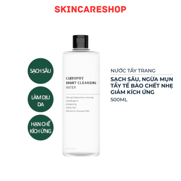 Nước tẩy trang Caryophy Smart Cleansing Water