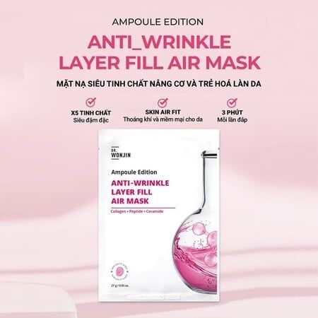 Mặt Nạ Siêu Tinh Chất Dr.Wonjin Ampoule Edition Fill Air Mask 27g