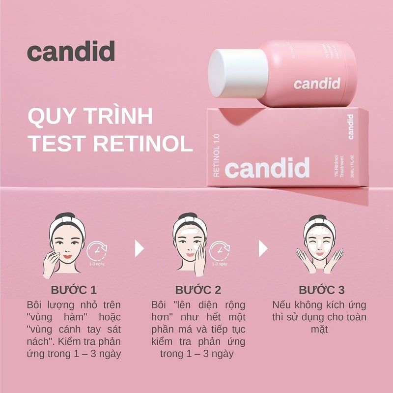 Tinh Chất Candid 0.5% Retinol Treatment 30ml