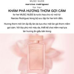 Nước Hoa Nữ Narciso Rodriguez Musc Nude For Her EDP