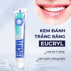 Kem Đánh Răng Tẩy Trắng Eucryl Toothpaste 62g