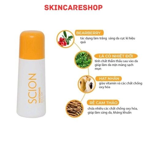 Lăn khử mùi Scion Nuskin Pure White Roll On 75ml