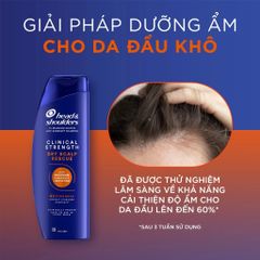 Dầu Gội Head & Shoulders Clinical Strength Dry Scalp Rescue Shampoo 400ml