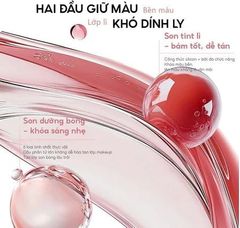 Son Kem 2 Đầu Mooekiss Dual Effect Lip Mud