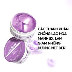 Mặt Nạ Mắt Lanbena Rejuvenating Retinol Hydra-Gel Eye Patches 60pcs