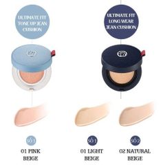 Phấn Nước Kiềm Dầu OHUI Ultimate Longwear Jean Cushion SPF35+ PA+++ (15gx2)