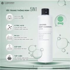 Nước tẩy trang Caryophy Smart Cleansing Water