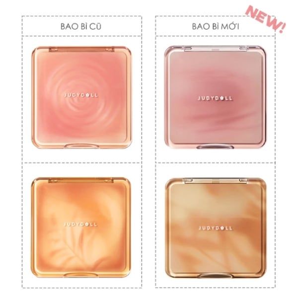 Bảng Tạo Khối Bắt Sáng JudyDoll Highlight & Contour