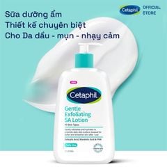 Sữa Dưỡng Cho Da Dầu Mụn Cetaphil Gentle Exfoliating SA Lotion 236ml